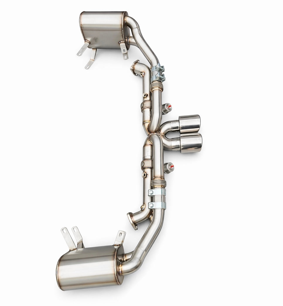 Podium Components Apex Center Exit GT3 Conversion Valved Exhaust System

For Porsche 997.1 Carrera S 3.8L (2005–2008)